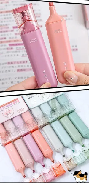 New Flexible Glitter Highlighter Maker - Smudge-Proof Glitter Highlighters Pens (3 Set)