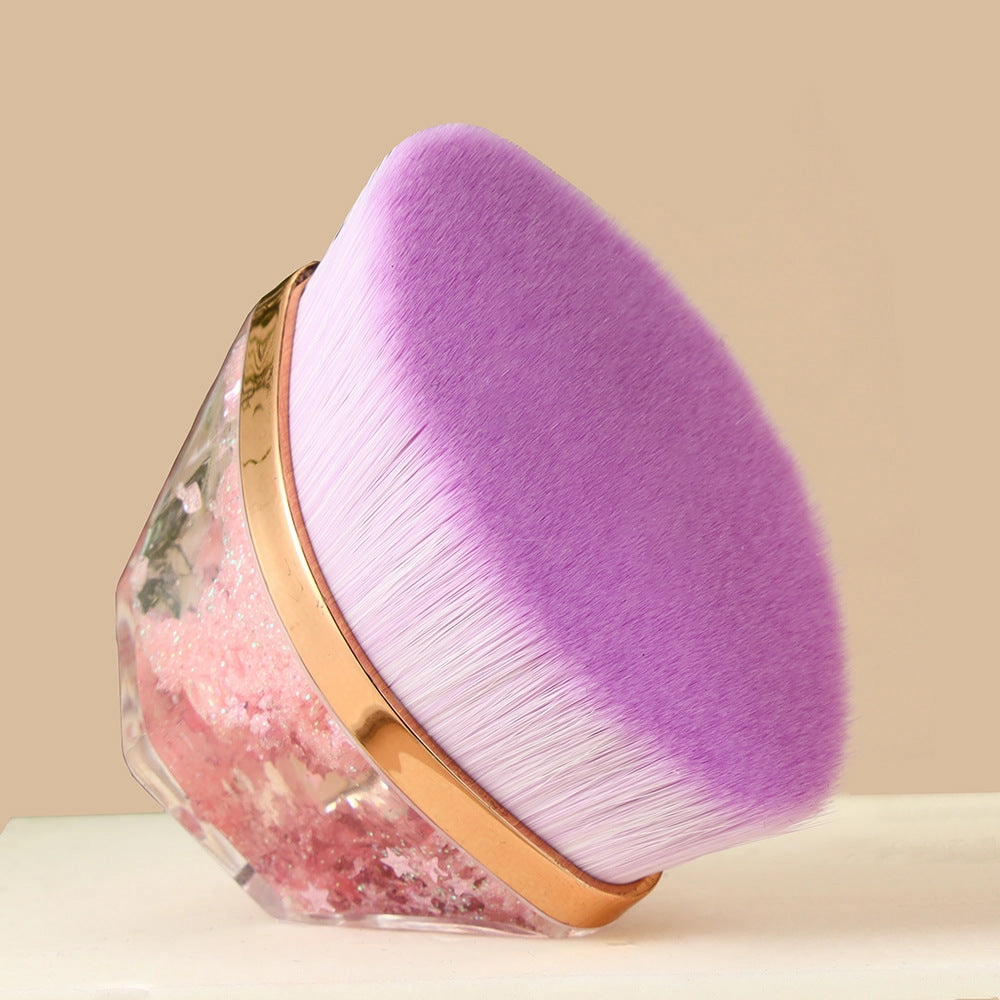 New Petal Makeup Brush With Quicksand Handle