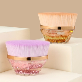 New Petal Makeup Brush With Quicksand Handle