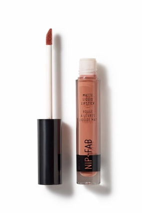 Nip   Fab Matte Liquid Lipstick - Cinnamon