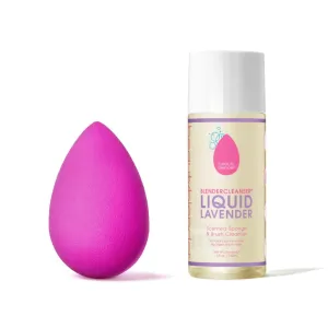 Nova Beauty Blender Makeup Sponge & Liquid Blendercleanser Sponge & Brush Cleanser, 5 oz