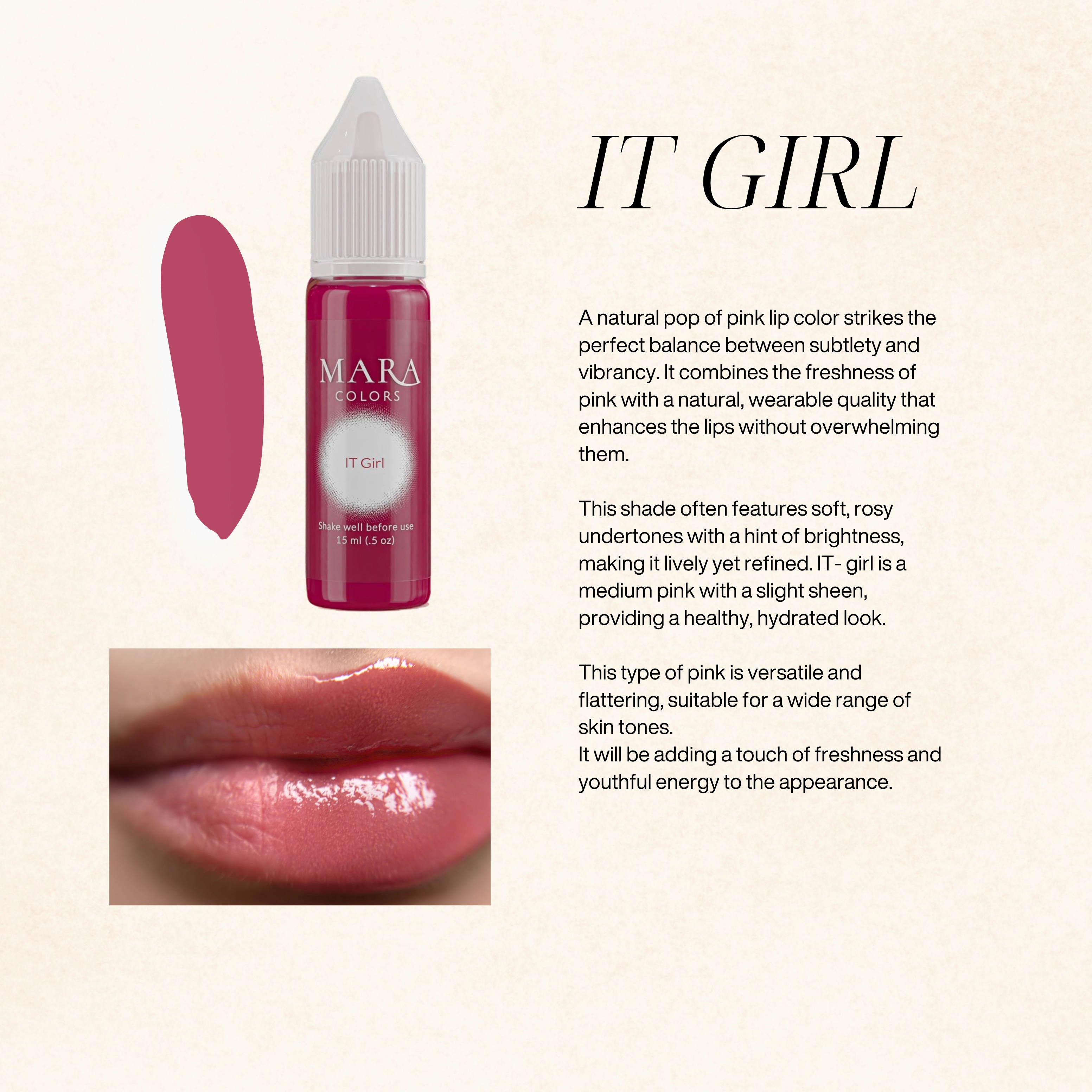 NUDE Lip Blush Pigment Collection – Professional Permanent Makeup Pigments for Natural & Makeup-Inspired Looks