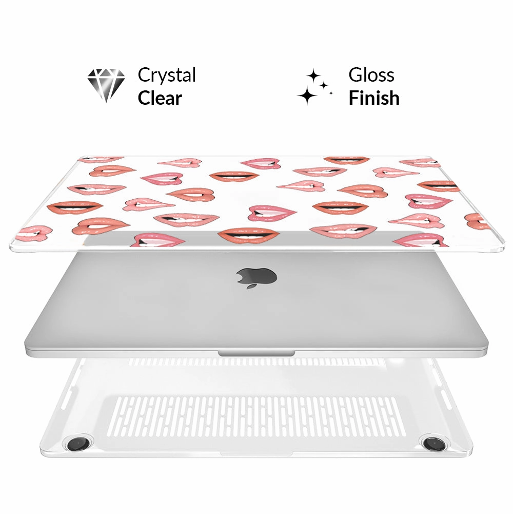 Nude Lips MacBook Case