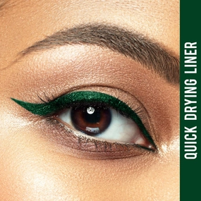 NY Bae Ellis Eyeland| Liquid eyeliner| Glossy| Waterproof - Green Moss (6 ml)