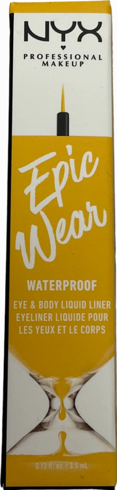 NYX Epic Wear Semi Permenant Liquid Liner Yellow 3.5