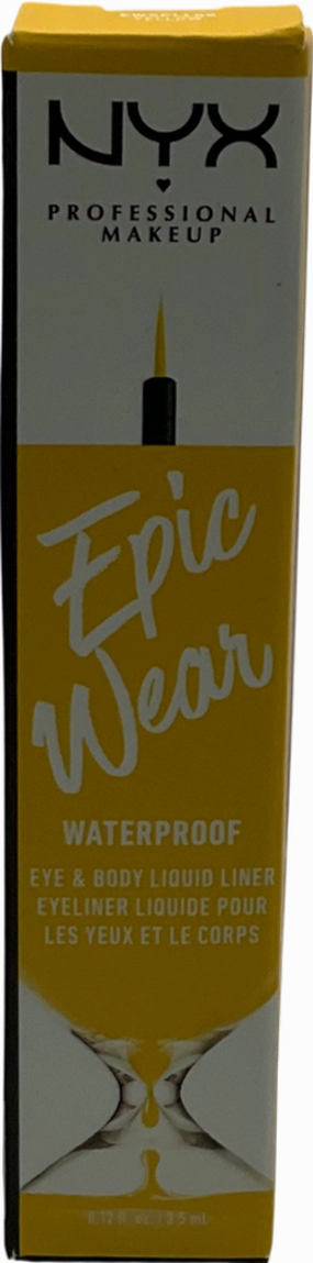 NYX Epic Wear Waterproof Liquid Liner Yellow 3.5ml
