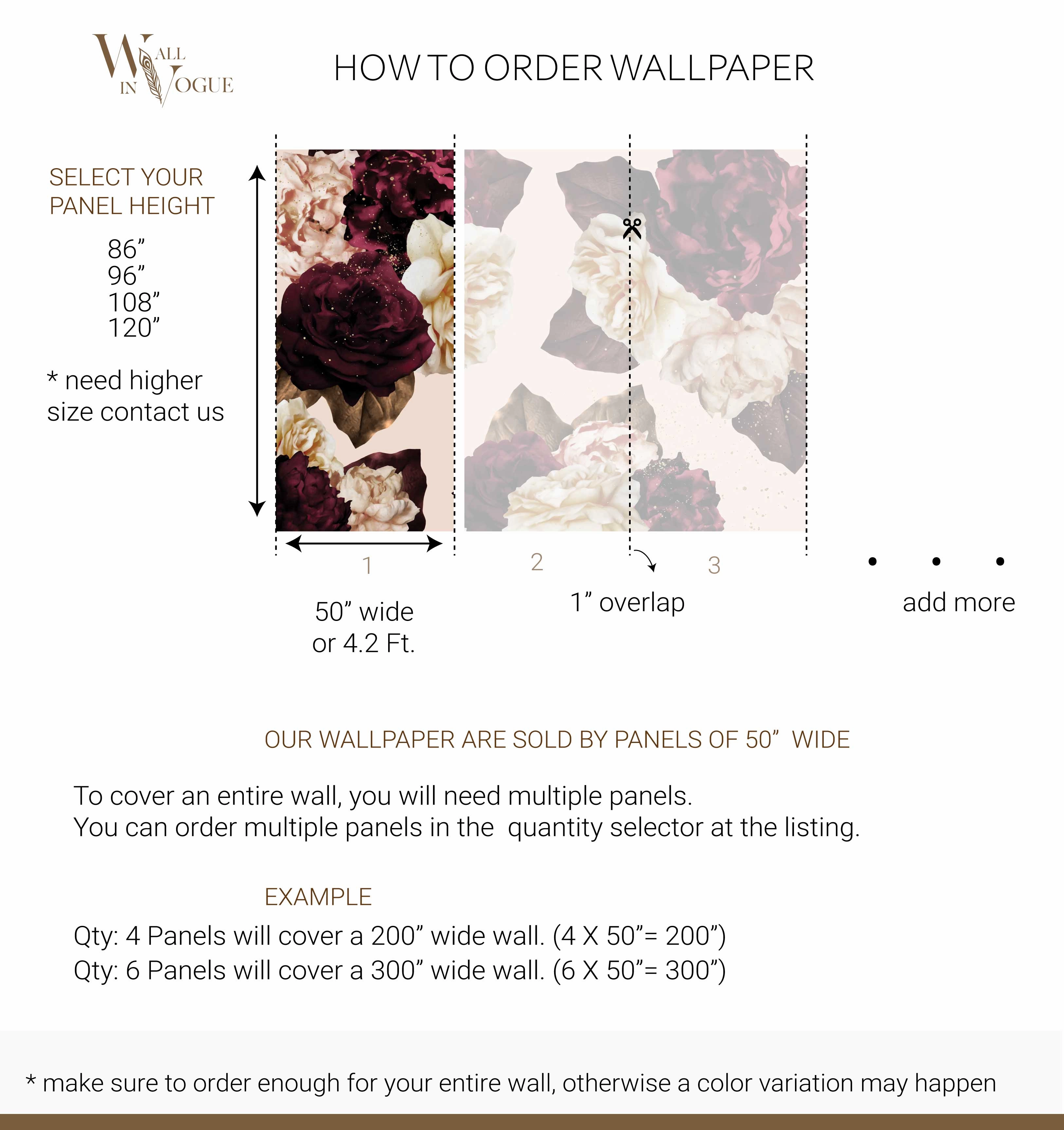 Perfection rose blush wall mural WIV-373 - Elegant Floral Wall Mural & Wallpaper for a Timeless Interior