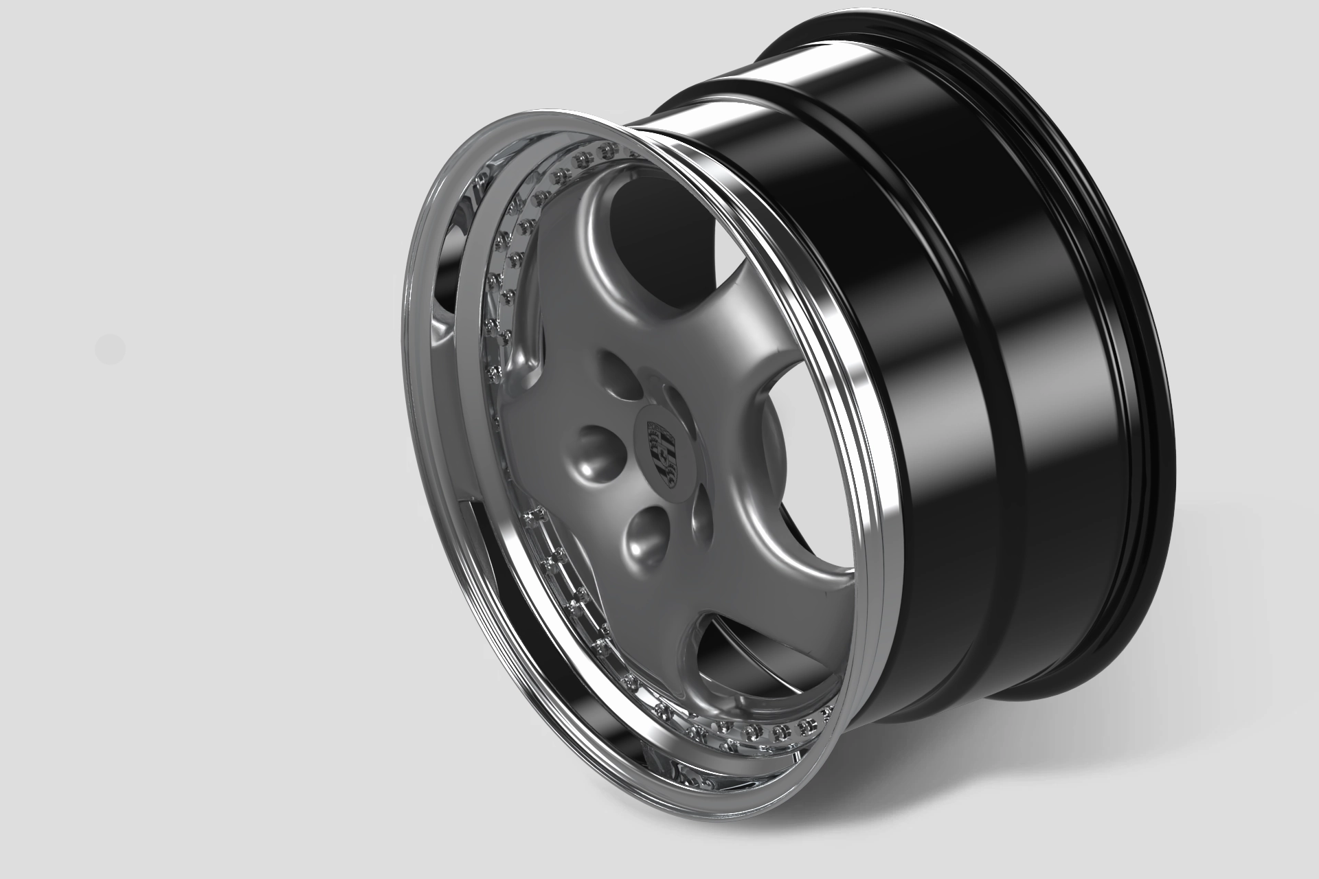 Porsche 911/992 (2019-Present) Cup 1 Remastered 3-Piece Forged Light Alloy Wheels