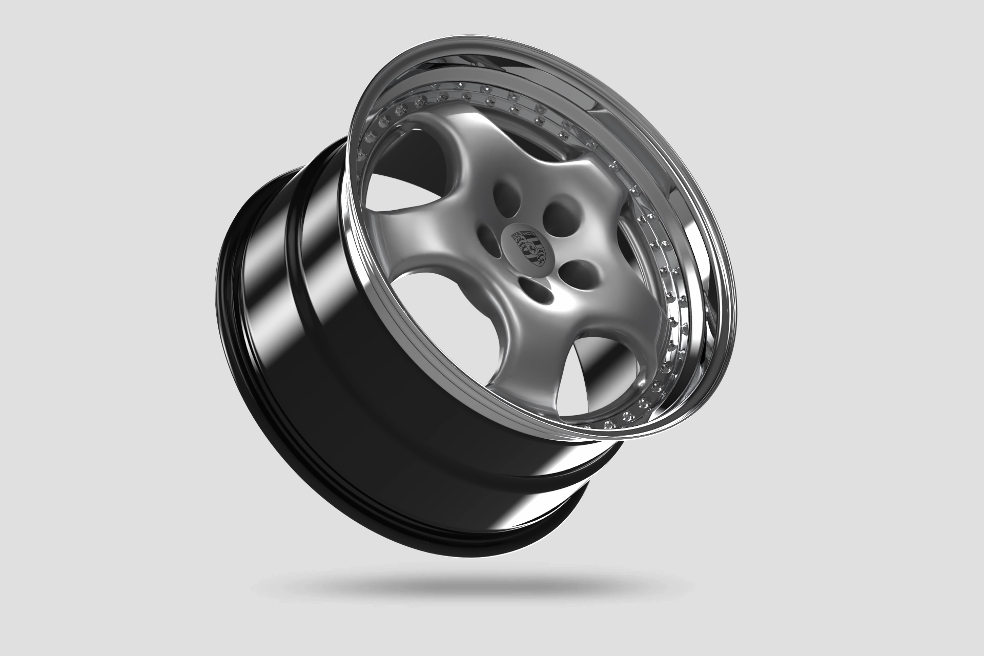 Porsche 911/992 (2019-Present) Cup 1 Remastered 3-Piece Forged Light Alloy Wheels