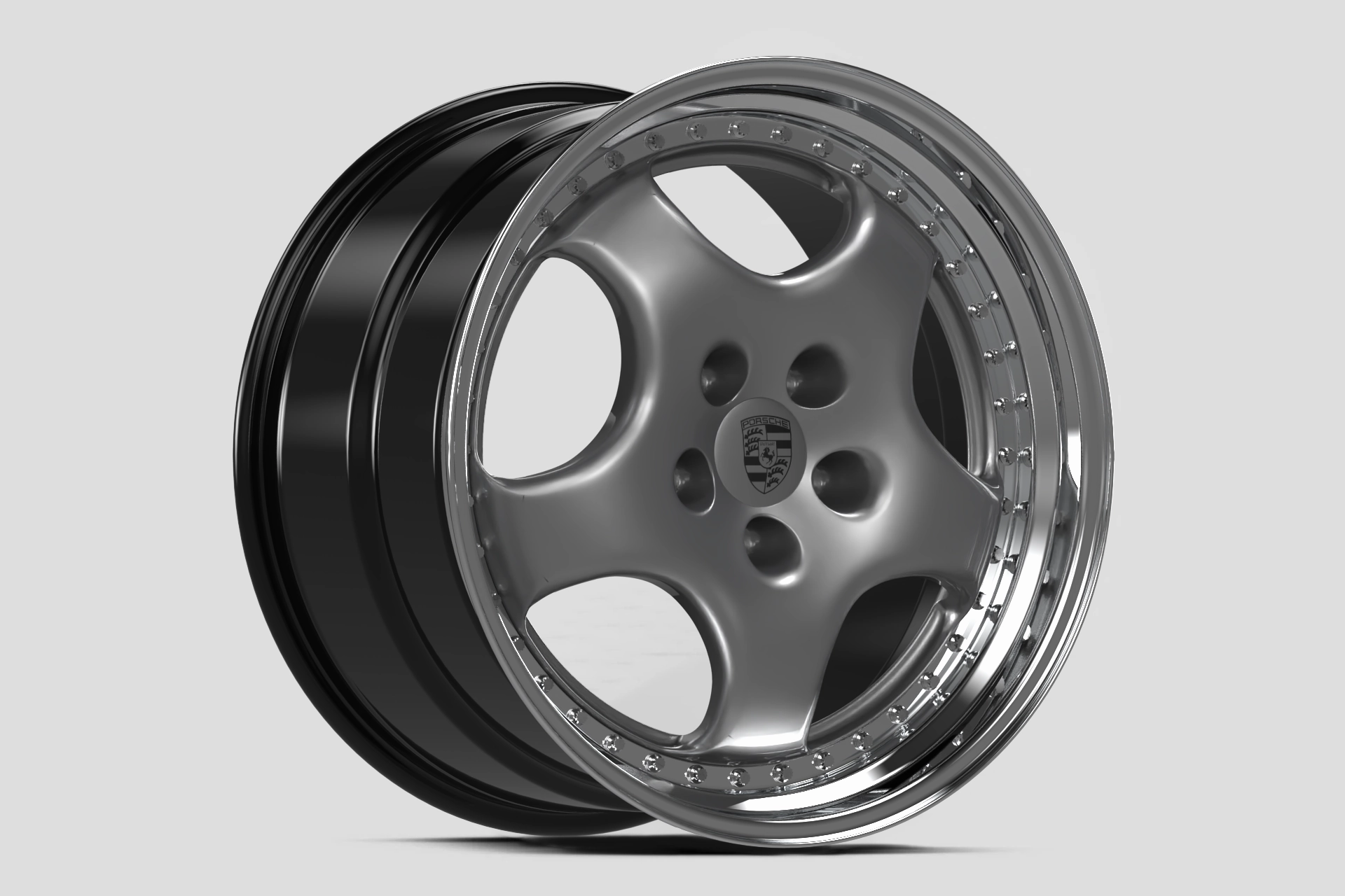 Porsche 911/992 (2019-Present) Cup 1 Remastered 3-Piece Forged Light Alloy Wheels