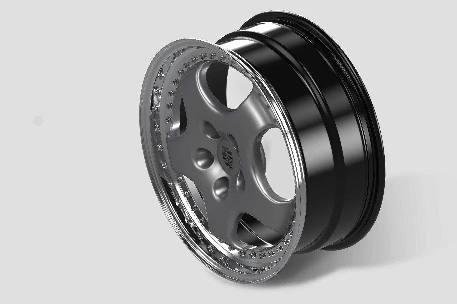 Porsche 911/992 (2019-Present) Cup 1 Remastered 3-Piece Forged Light Alloy Wheels