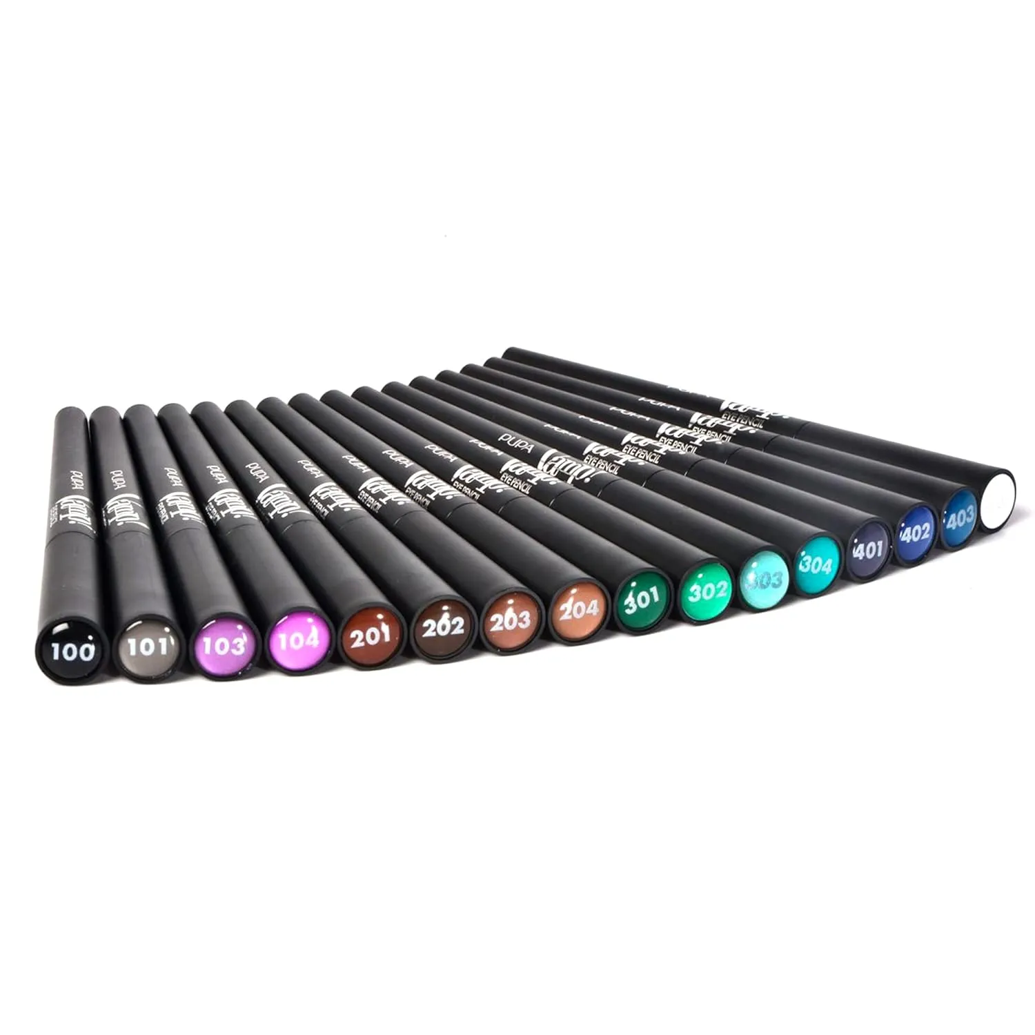 PUPA Milano Vamp! Waterproof Eye Pencil 300 Mysterious Green - Rich, Cream Liner Pencil to Make Eyes Pop - Long Lasting, Smudge, Tear, Sweat, and Waterproof Formula - 0.12 oz