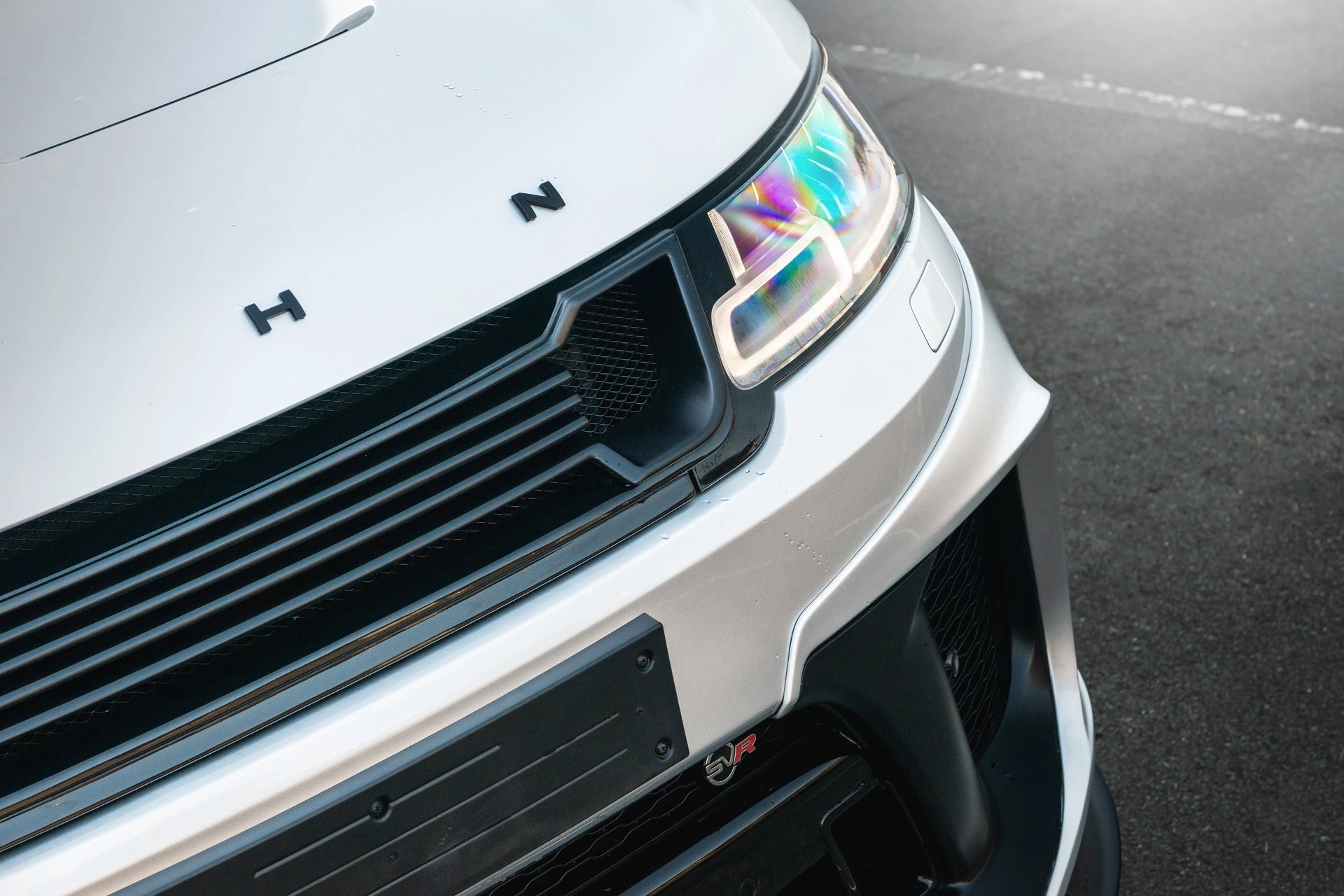 Range Rover Sport SVR Pace car - Silver Exterior