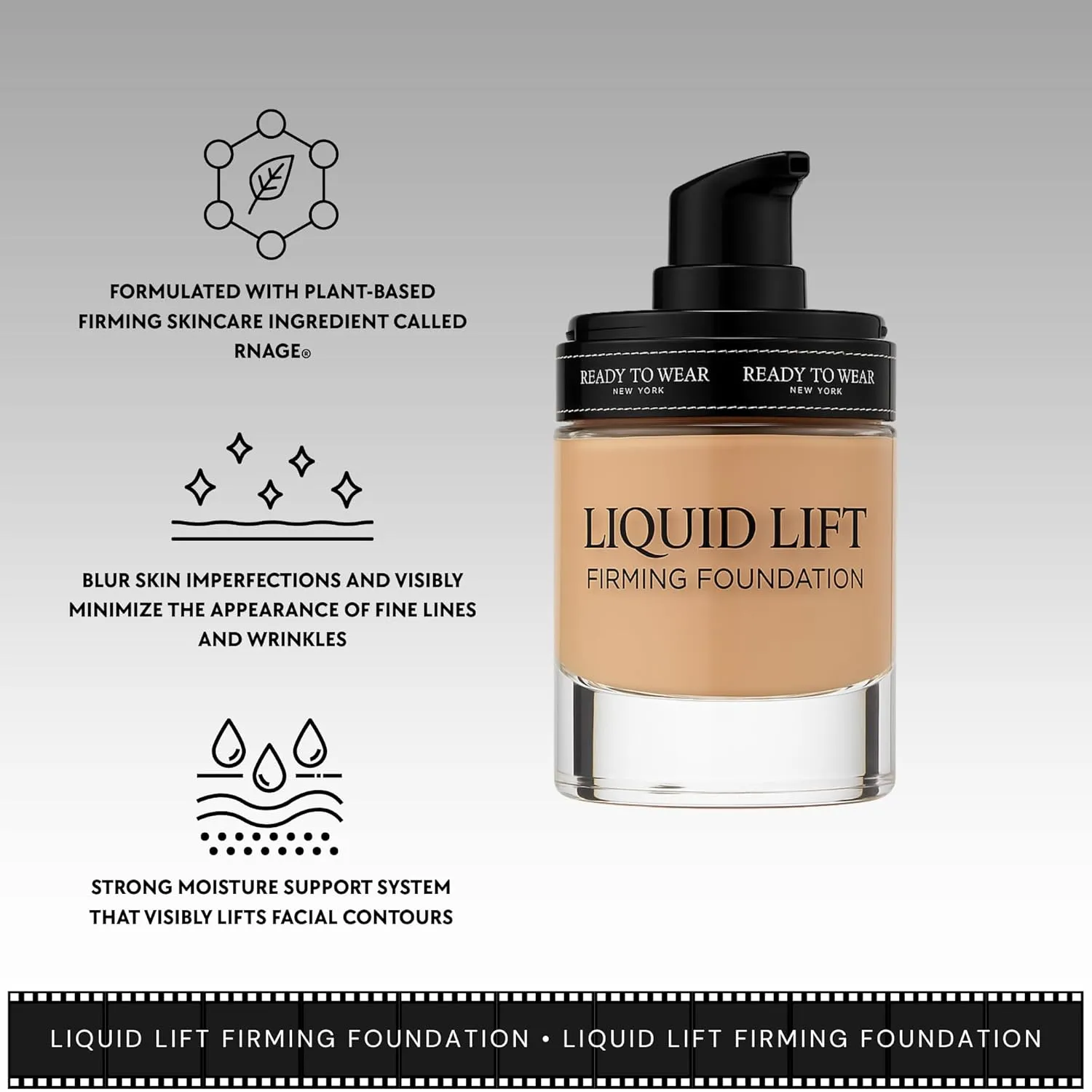 Ready To Wear Liquid Lift Foundation - Made In Italy (Fair/Light)