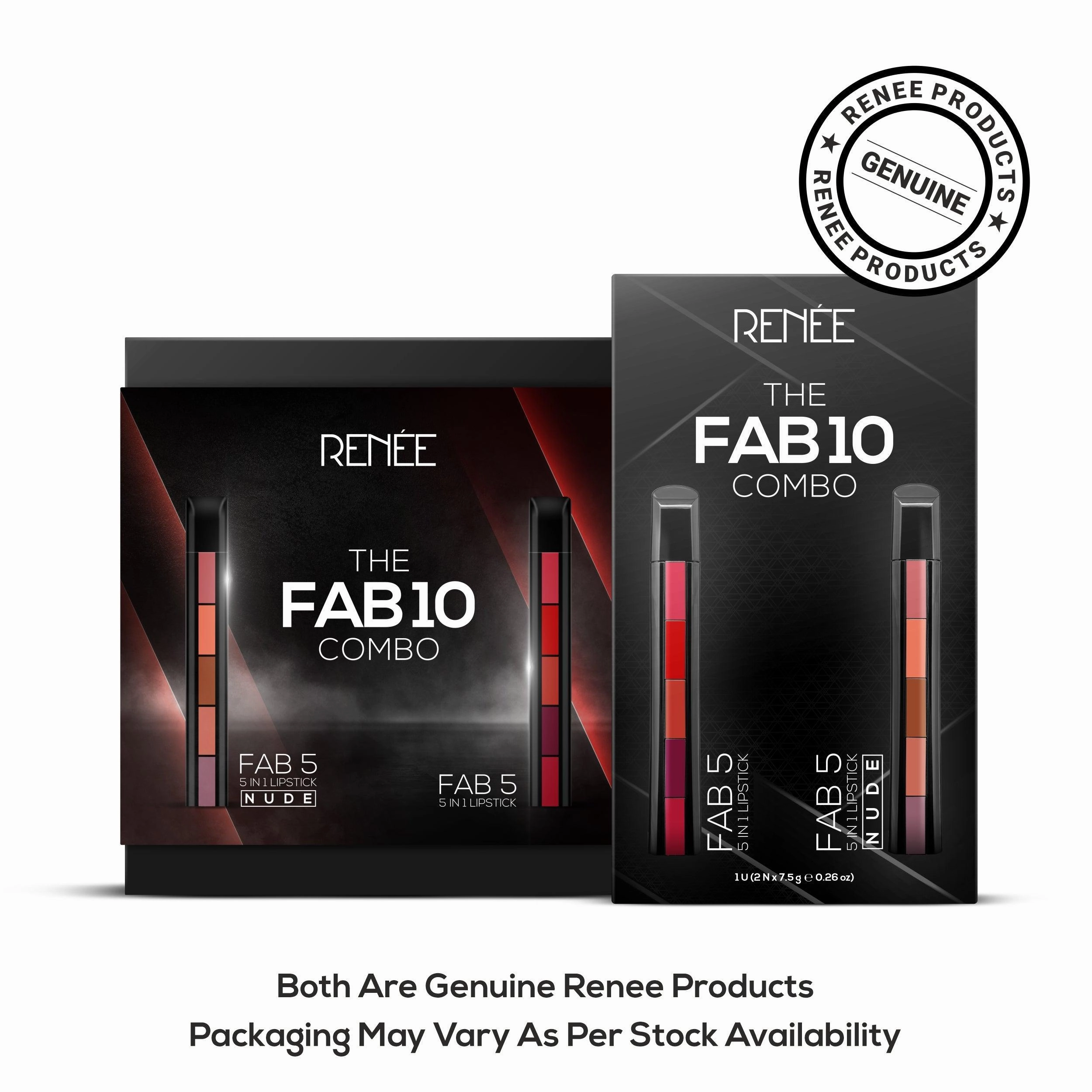 RENEE FAB 10 Combo ( Fab 5   Fab 5 Nude)
