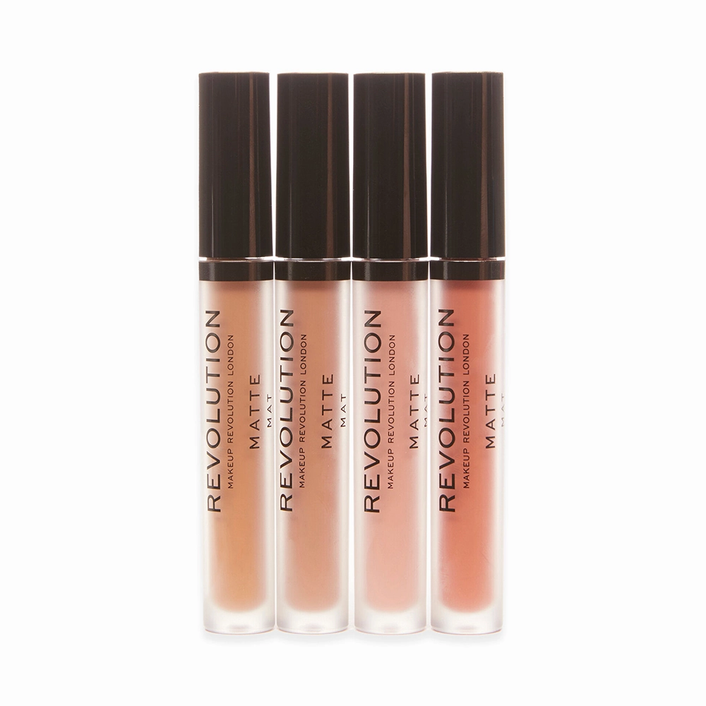 Revolution My Colour My Way Nude Lipstick Set 4pc