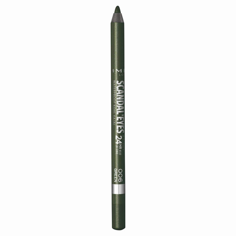 Rimmel Scandaleyes Waterproof Kohl Kajal - 006 Green