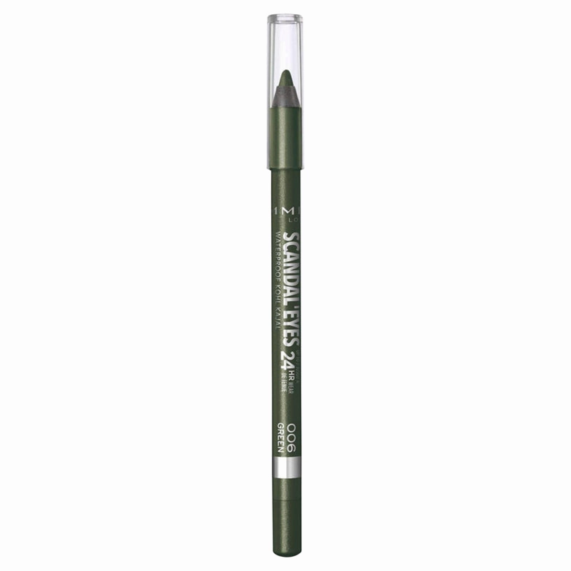 Rimmel Scandaleyes Waterproof Kohl Kajal - 006 Green