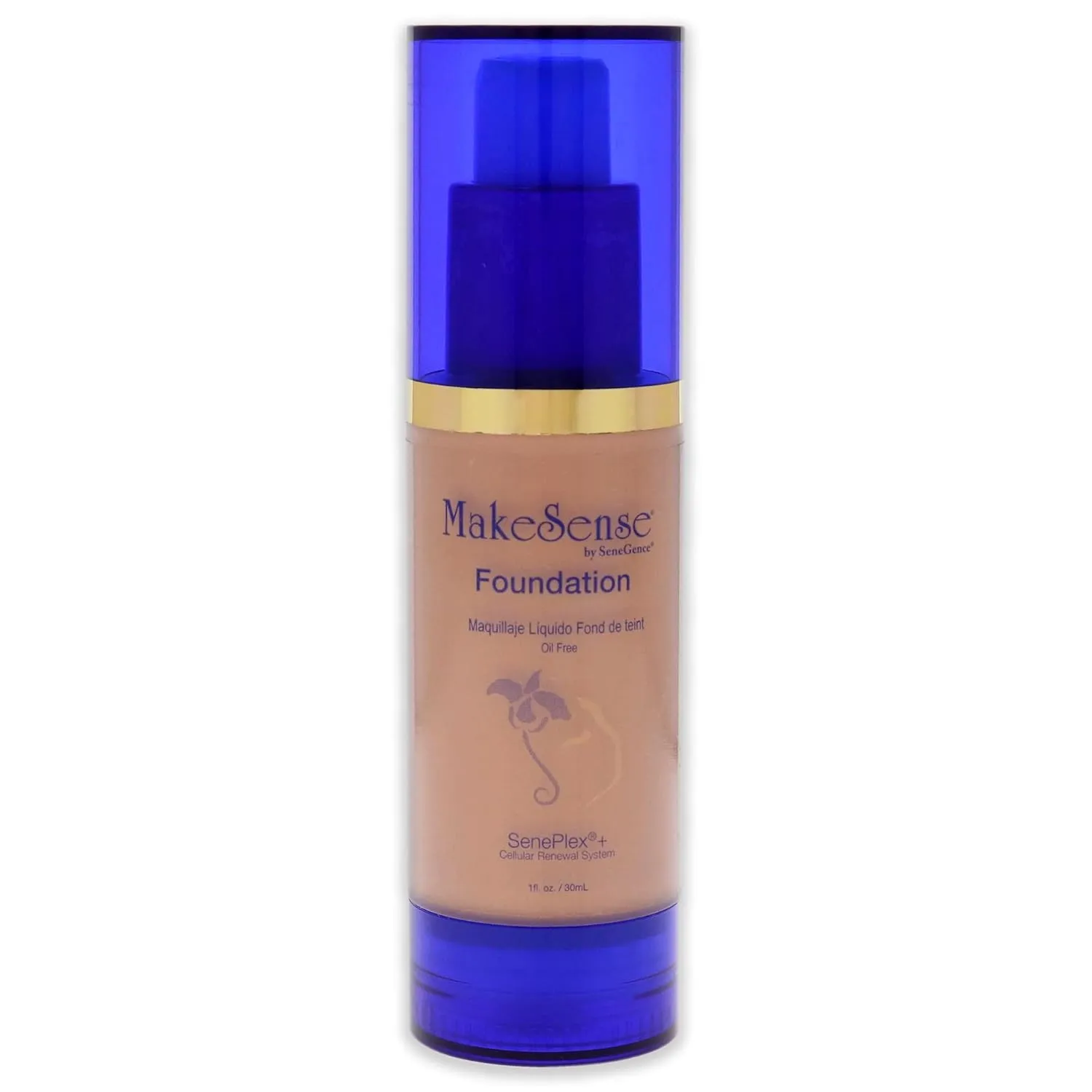 SeneGence MakeSense Liquid Foundation - Cafe Au Lait 1 oz