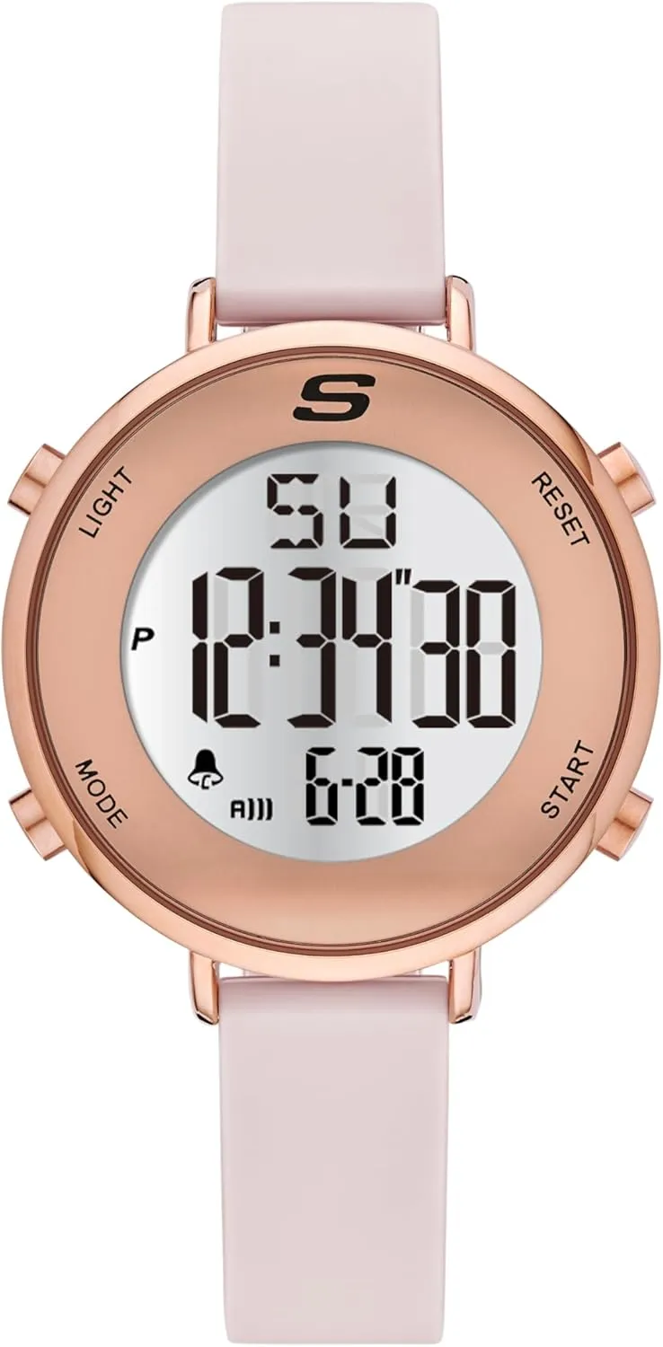 Skechers Magnolia Digital Silicone Watch for Women