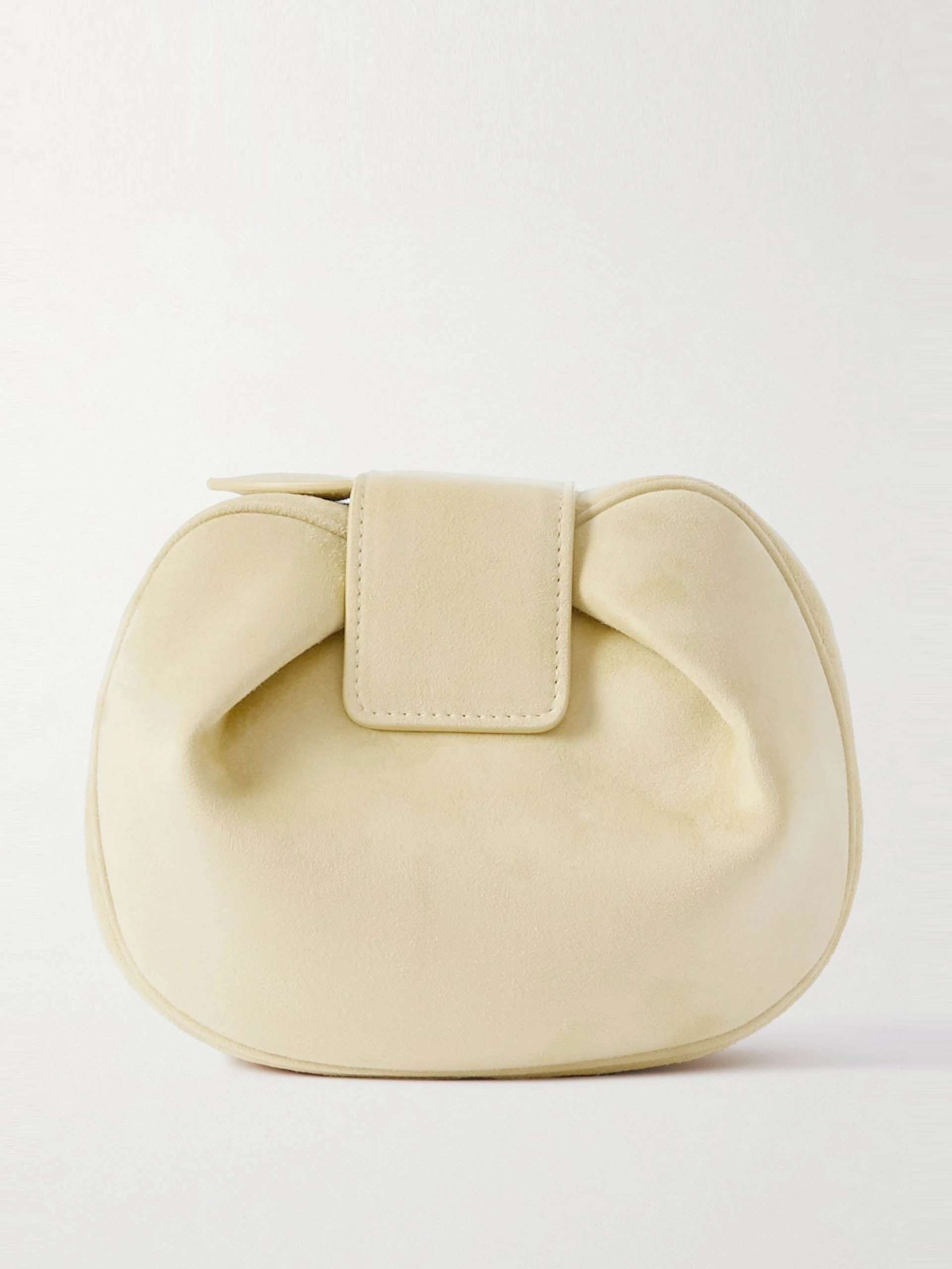 Soft Demi suede clutch