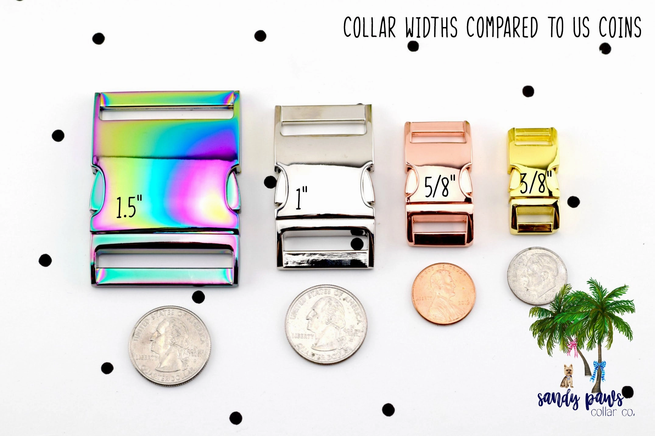 Solid Blush Dog Collar