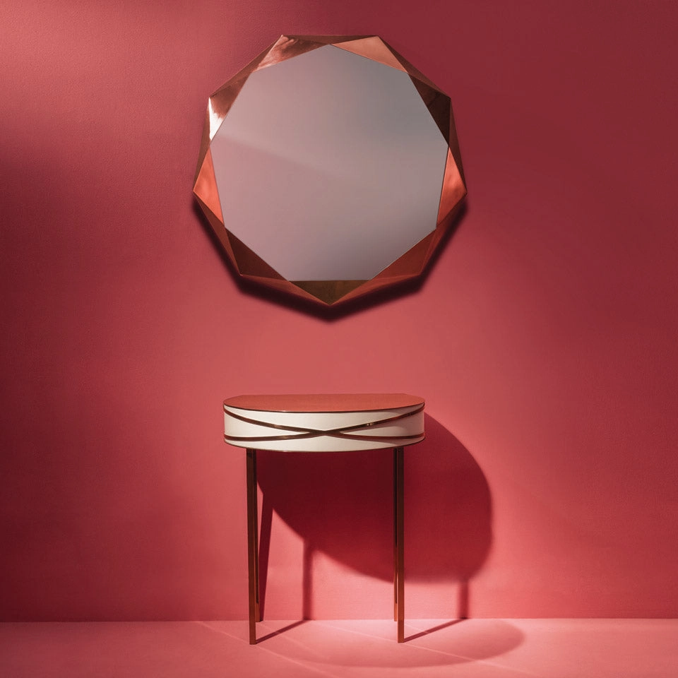 Stella Console Blanche Small Rose