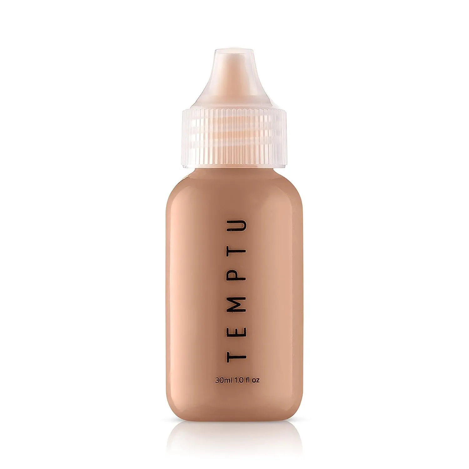 TEMPTU S/B Silicone-Based Airbrush Foundation: Professional Long-Wear Liquid Makeup, Sheer To Full Coverage For A Hydrated, Healthy-Looking Glow & Luminous, Dewy Finish On All Skin Types, 006 Toffee, 1 Fl Oz
