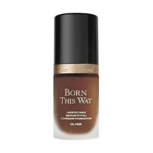 Too Faced Born This Way Natural Finish Longwear Liquid Foundation | Medium-To-Full Coverage | Hydrating   Oil Free