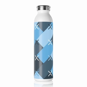 XRP Herringbone Slim Water Bottle