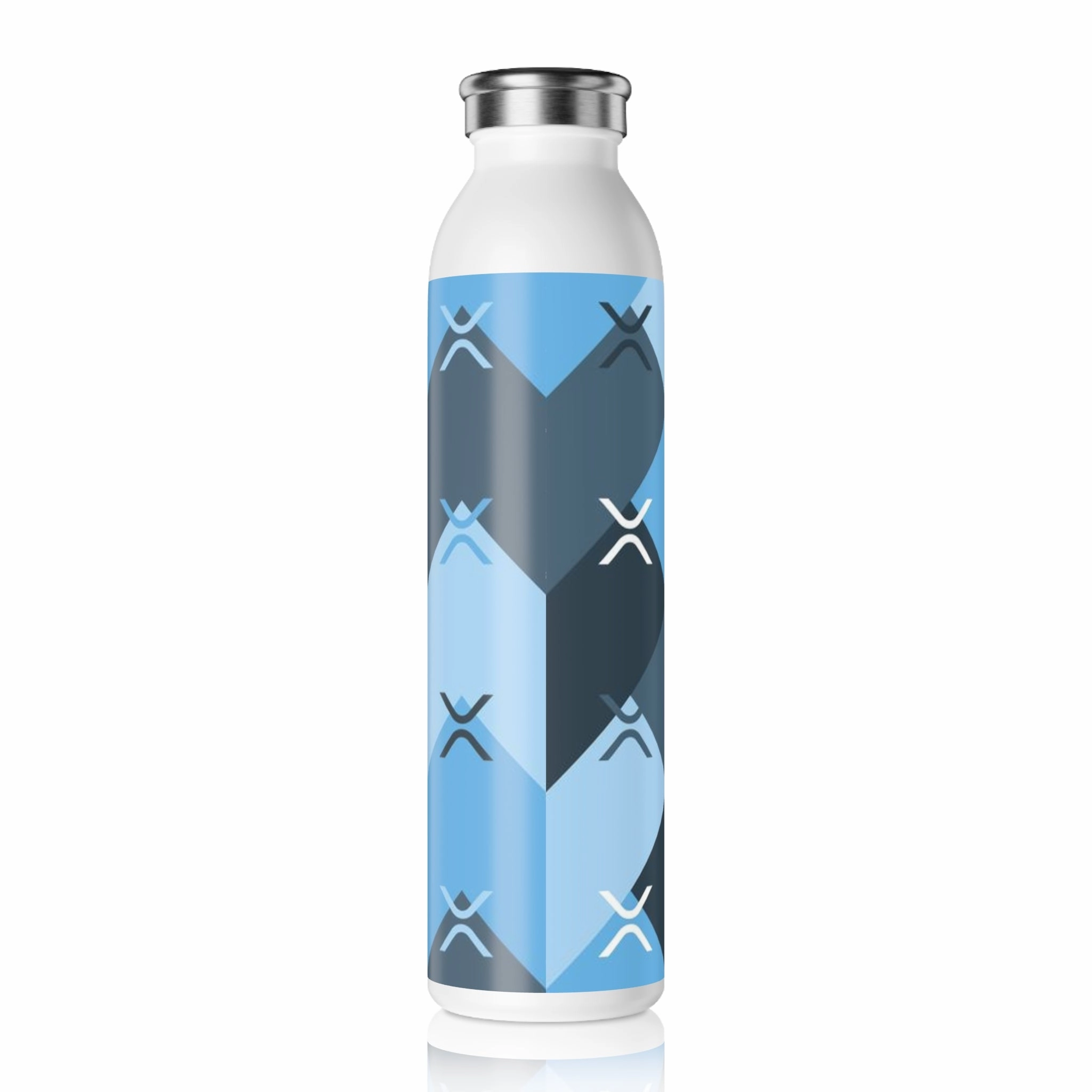 XRP Herringbone Slim Water Bottle
